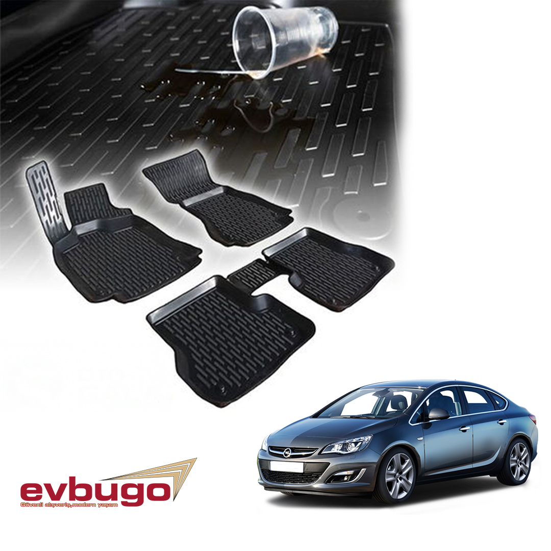 3D PASPAS SİYAH OPEL ASTRA K 2016+